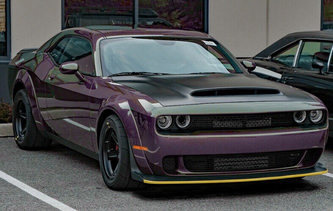 ბამპერის CHALLENGER 2008-2023 პლასტმასი წინა (DEMON)